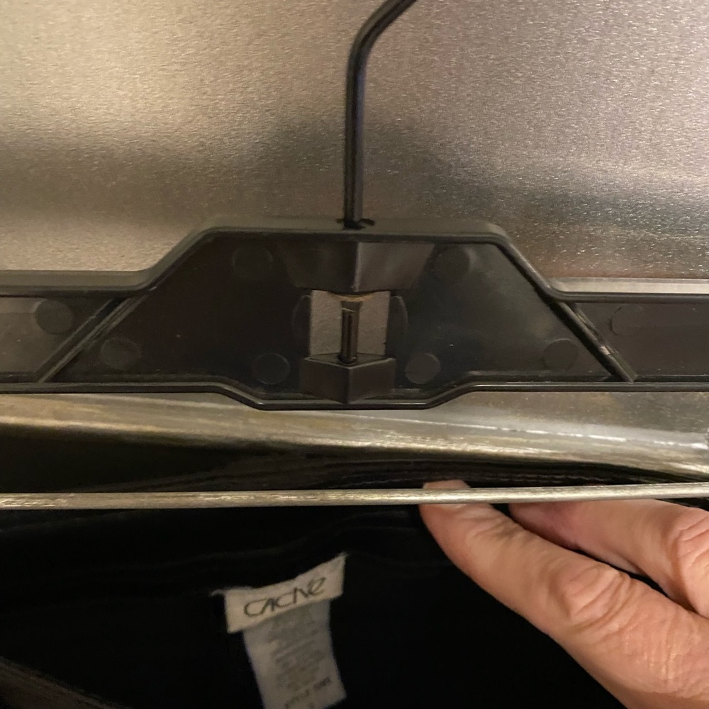 Designer Cache Slacks/ Dress Pants Size 2 Shiny S… - image 2